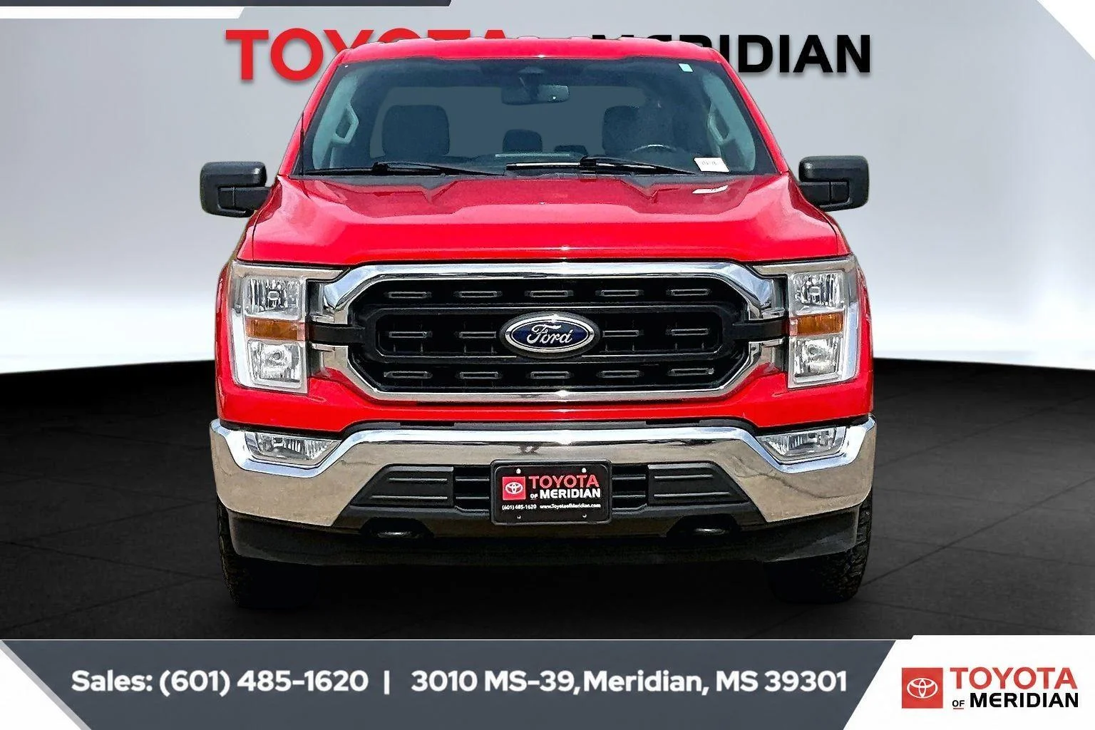 Used 2022 Race Red Ford XLT image 3