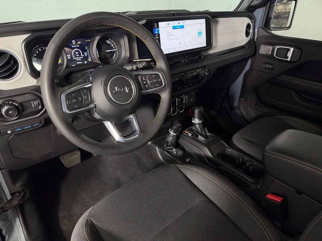 Used 2024 Gray Jeep Sahara 4xe image 13