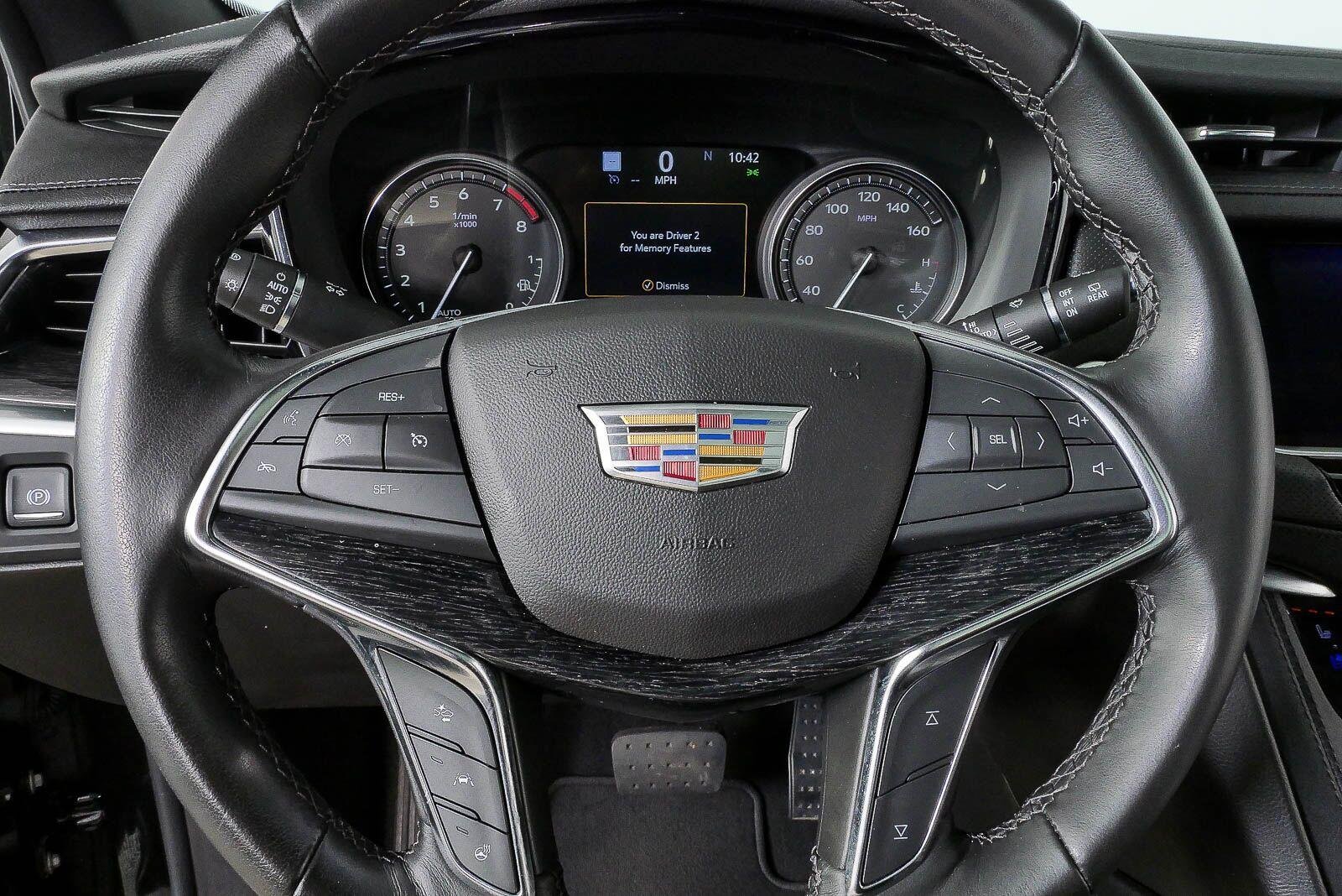 Used 2023 Stellar Black Metallic Cadillac Premium Luxury image 8
