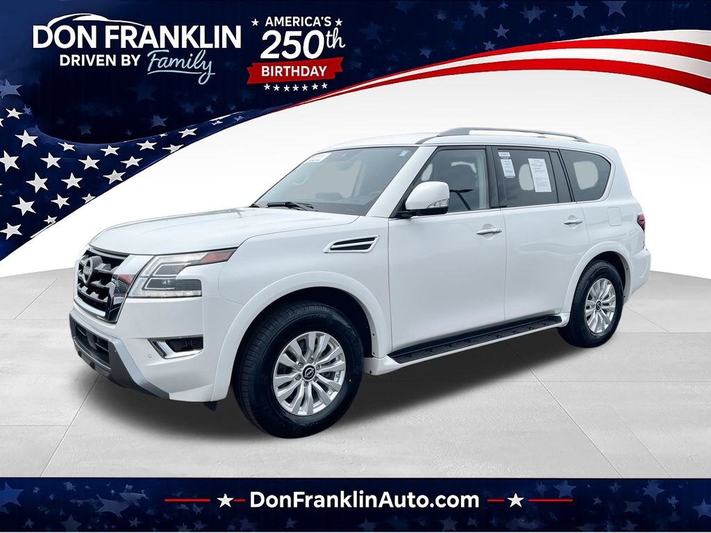 Used 2023 White Nissan SV image 1
