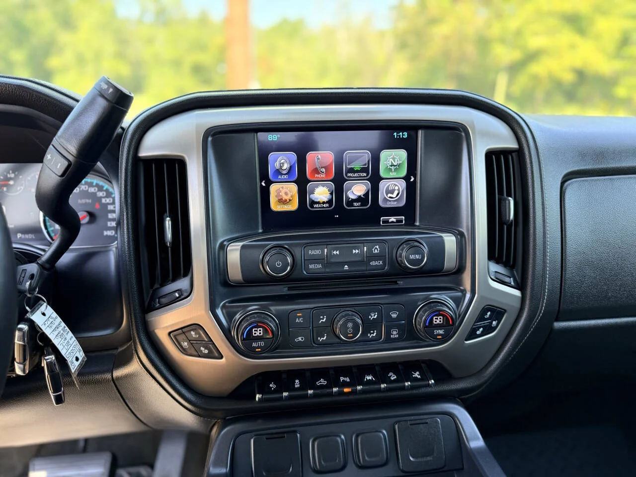 Used 2017 Black GMC Denali 4x4 4dr Crew Cab 5.8 ft. SB image 25