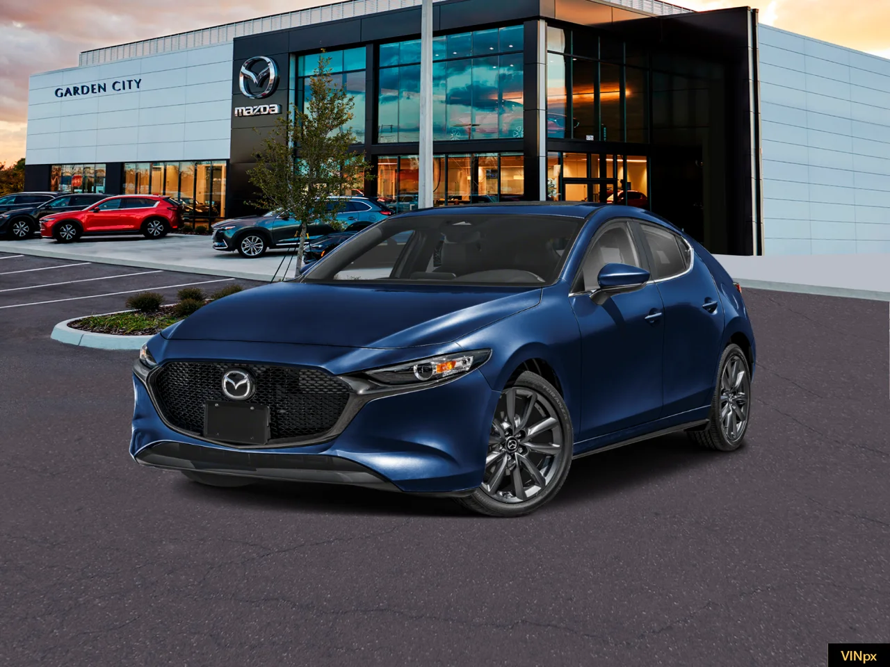 New 2026 Deep Crystal Blue Mica Mazda 2.5 S Preferred image 1