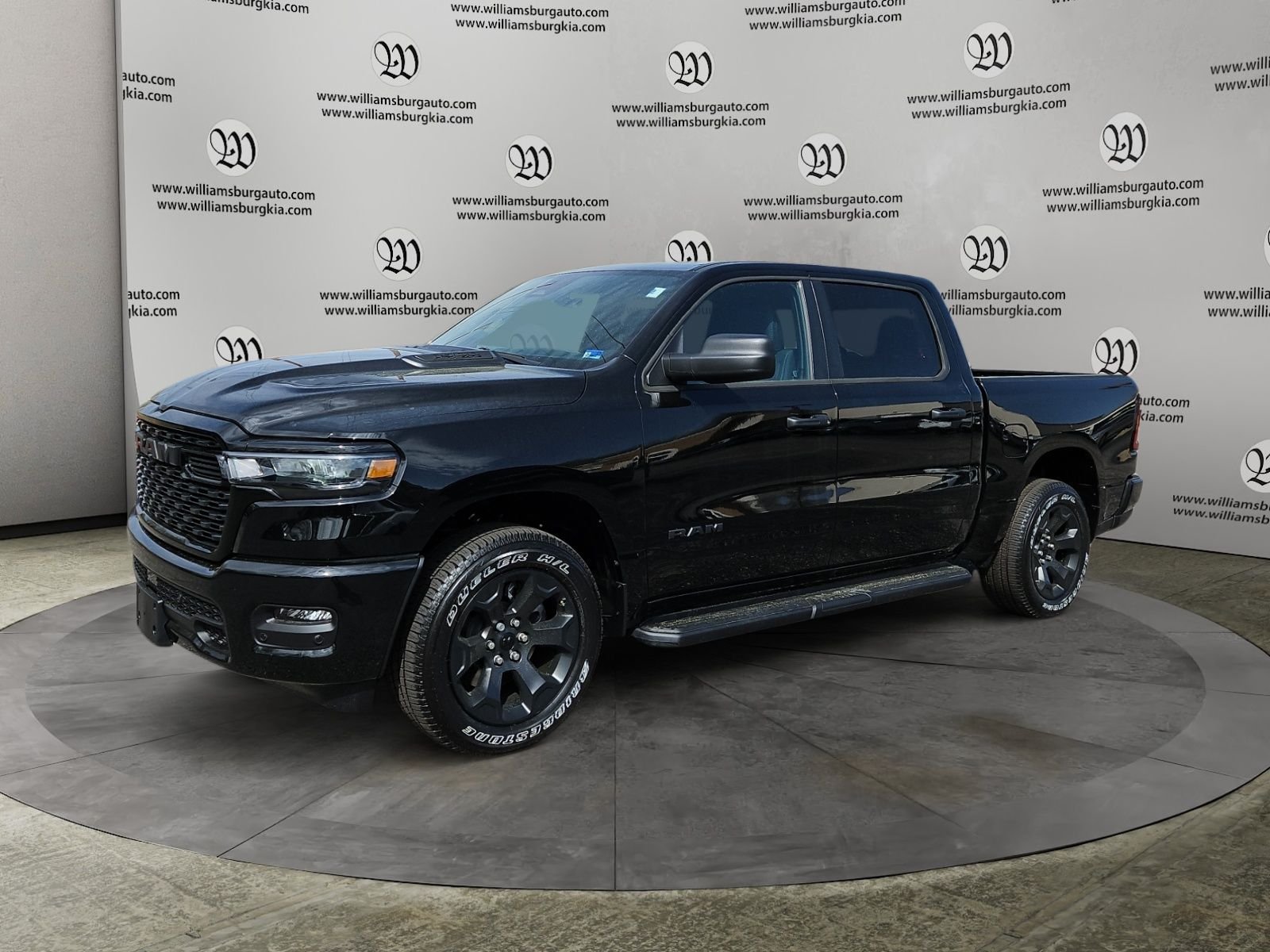 New 2026 Diamond Black Crystal Pearlcoat RAM Express image 1