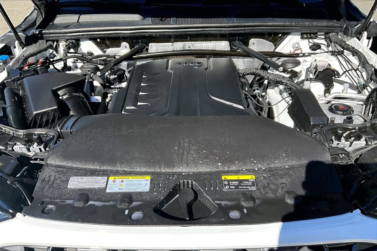 Used 2025 Glacier White Metallic Audi Premium Plus image 32