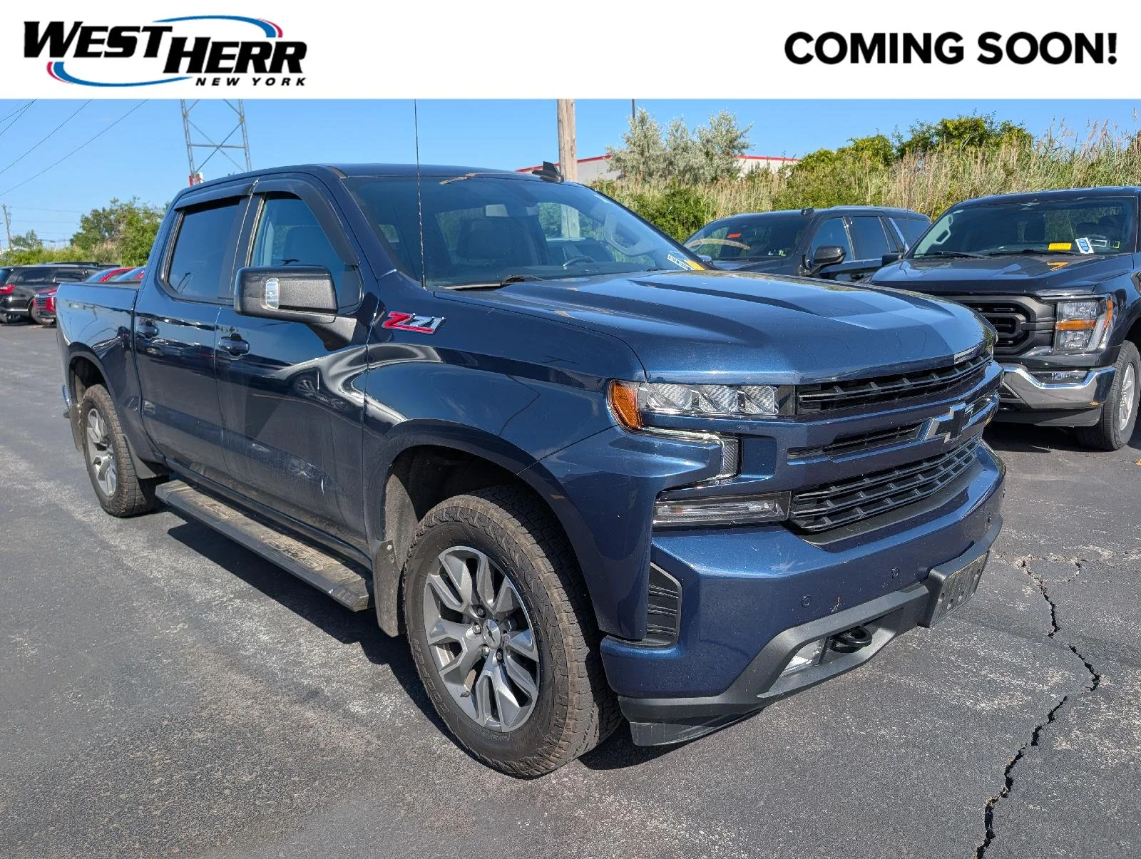 Used 2021 NORTHSKY BLUE METALLIC Chevrolet RST image 1