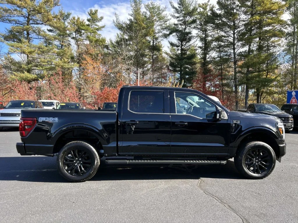 Used 2026 Agate Black Metallic Ford Lariat image 2