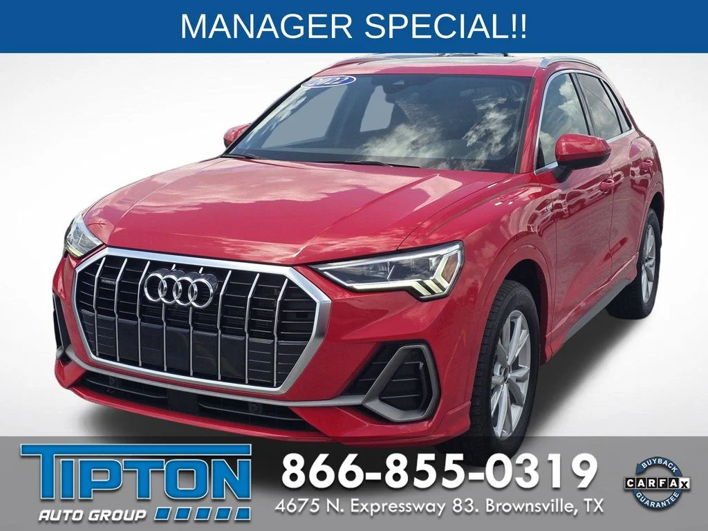 Used 2022 Tango Red Metallic Audi Premium Plus image 11