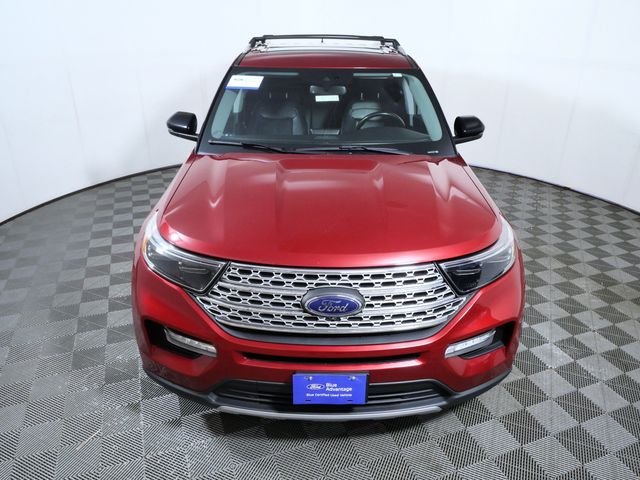 Certified Used 2021 Red Ford Limited image 3