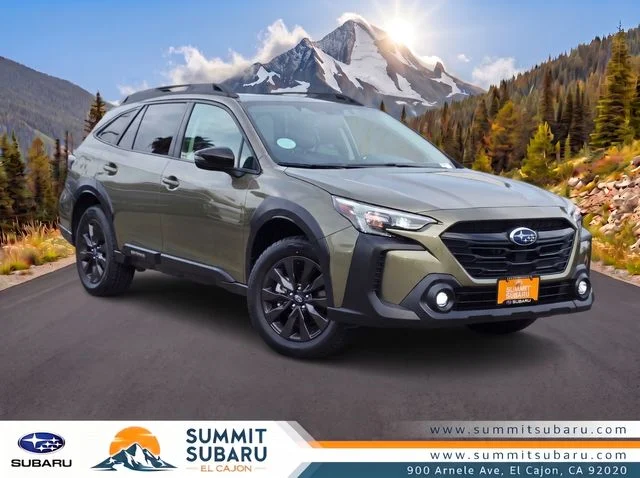 Certified Used 2025 Green Subaru Onyx Edition image 1