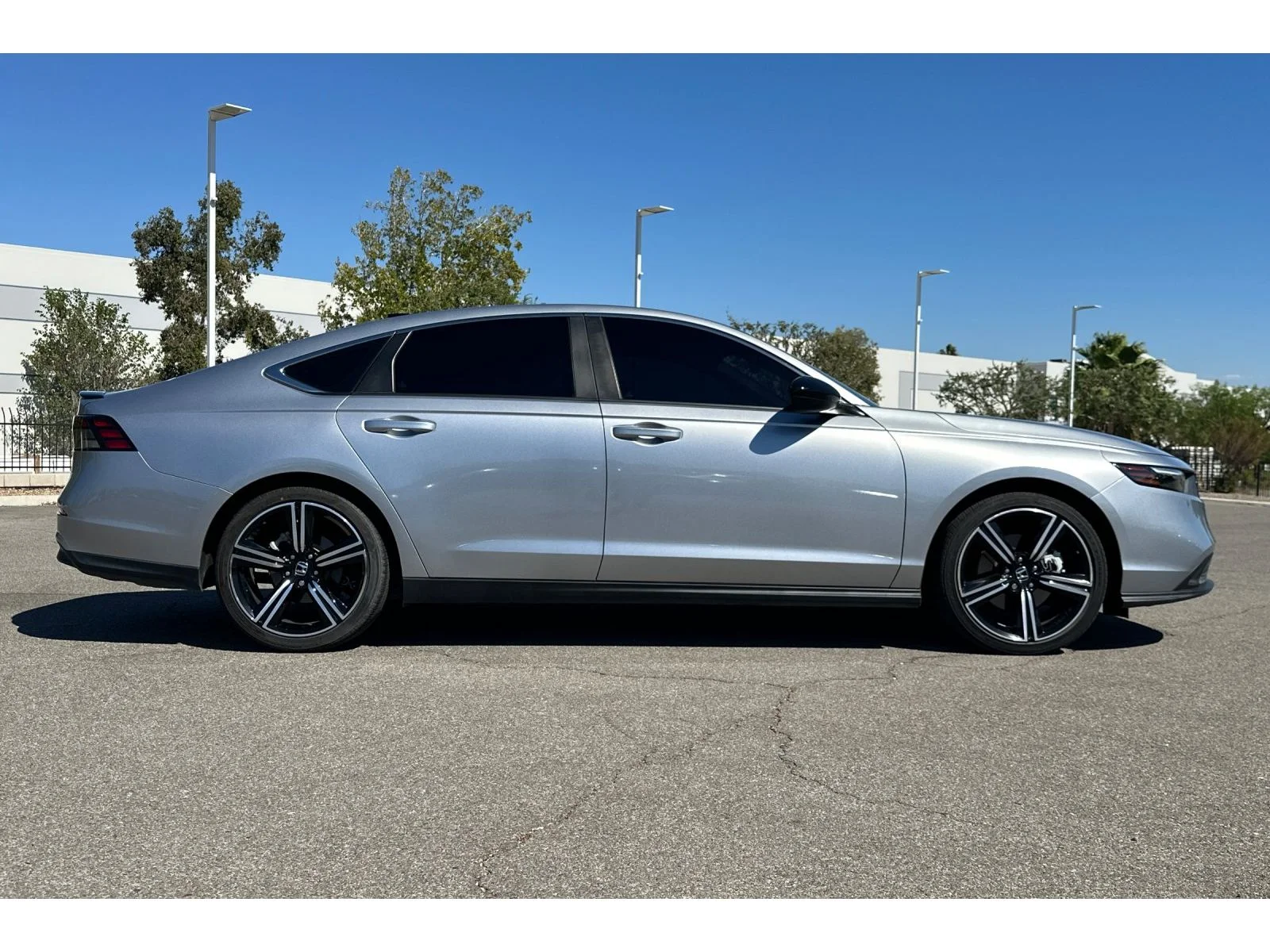 Used 2024 Solar Silver Metallic Honda Sport image 7