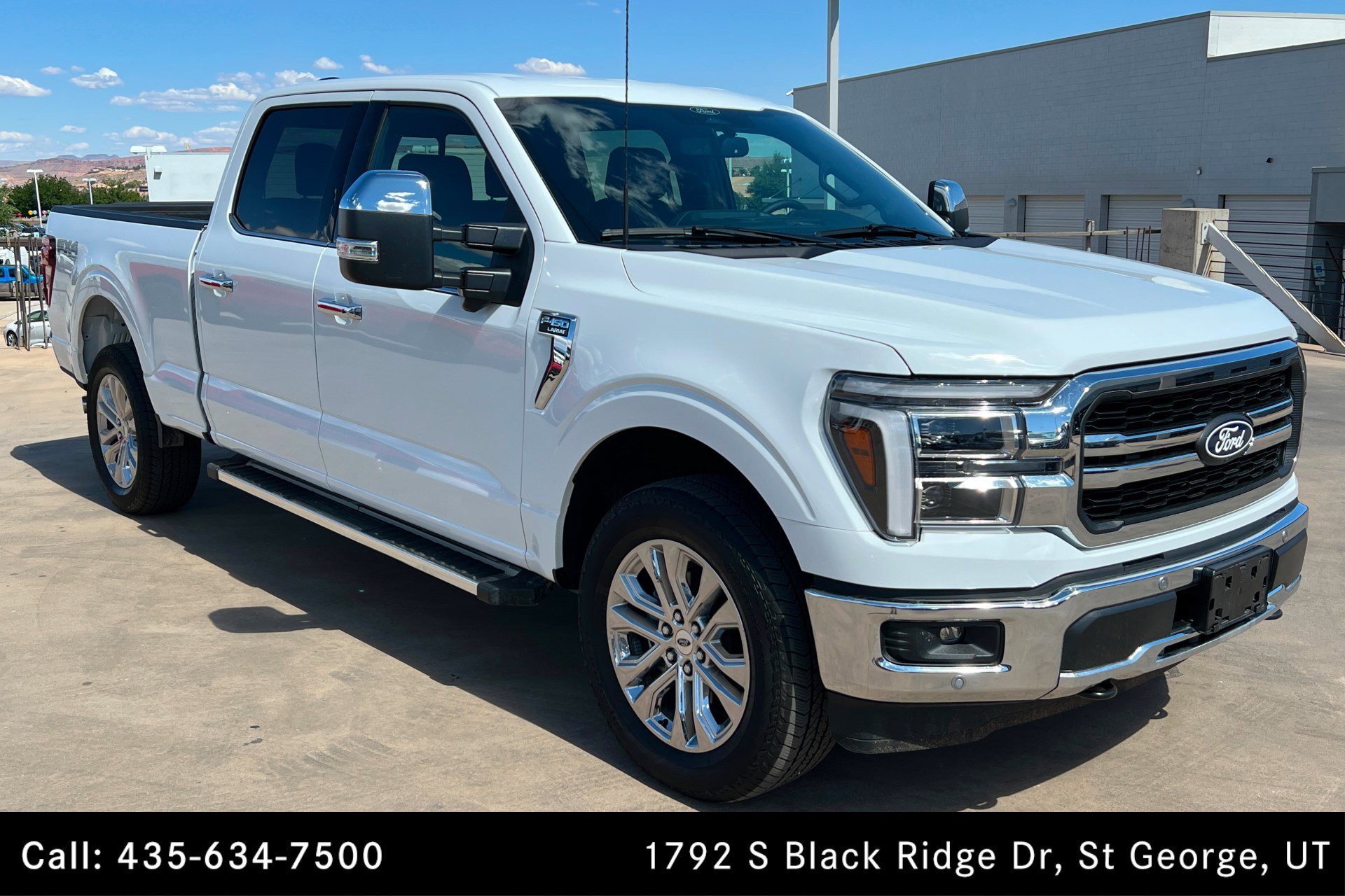 Used 2026 OXFORD WHITE Ford LARIAT image 8