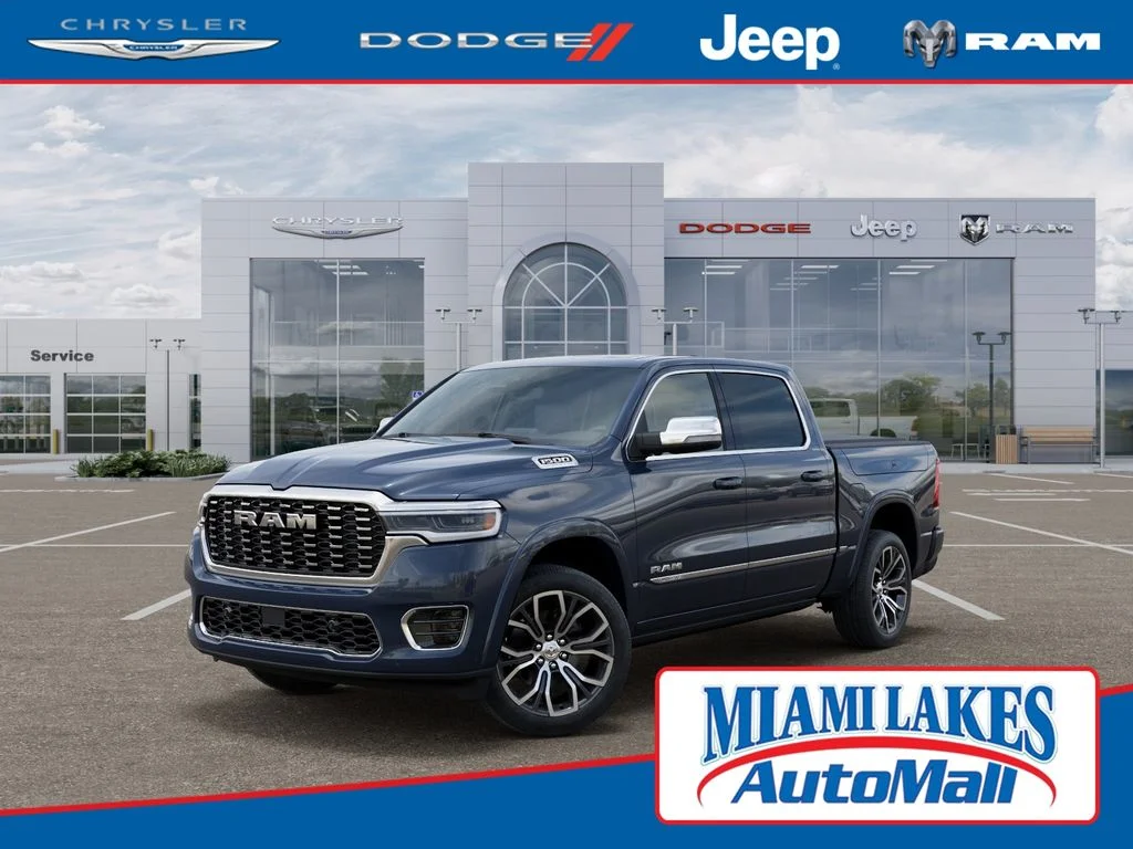 New 2026 Forged Blue Metallic Exterior Paint RAM Tungsten image 1