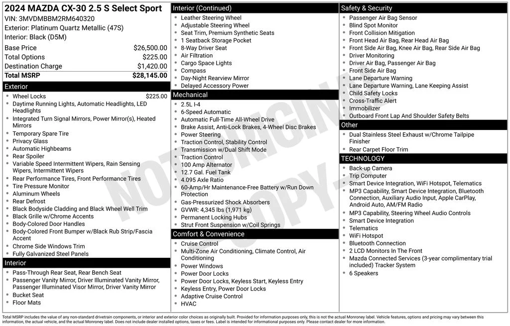 2024 Mazda CX-30