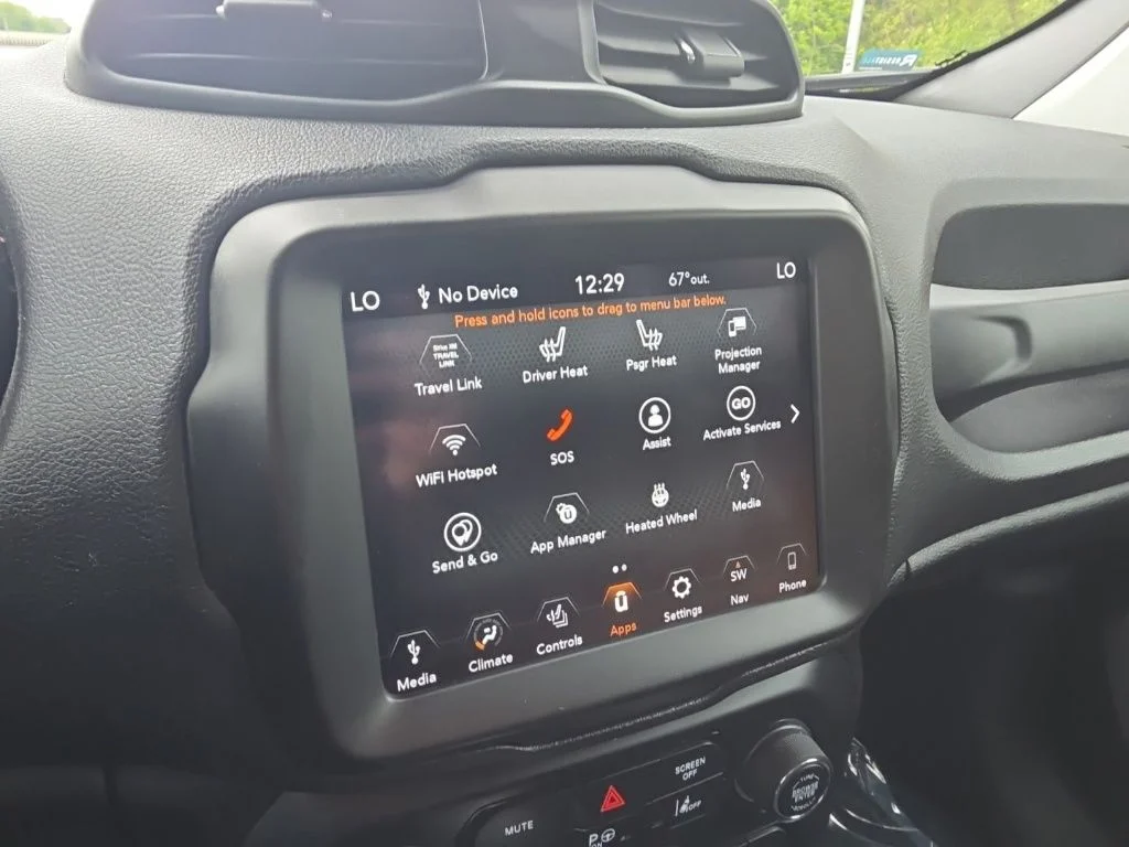 Used 2021 Orange Jeep Latitude image 19