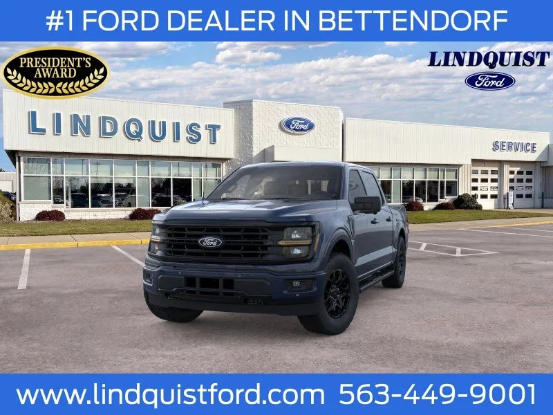 New 2026 Antimatter Blue Metallic Ford XLT image 2