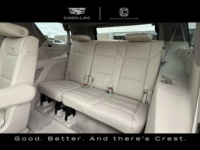 Used 2023 Crystal White Tricoat CADILLAC Premium Luxury Platinum image 38