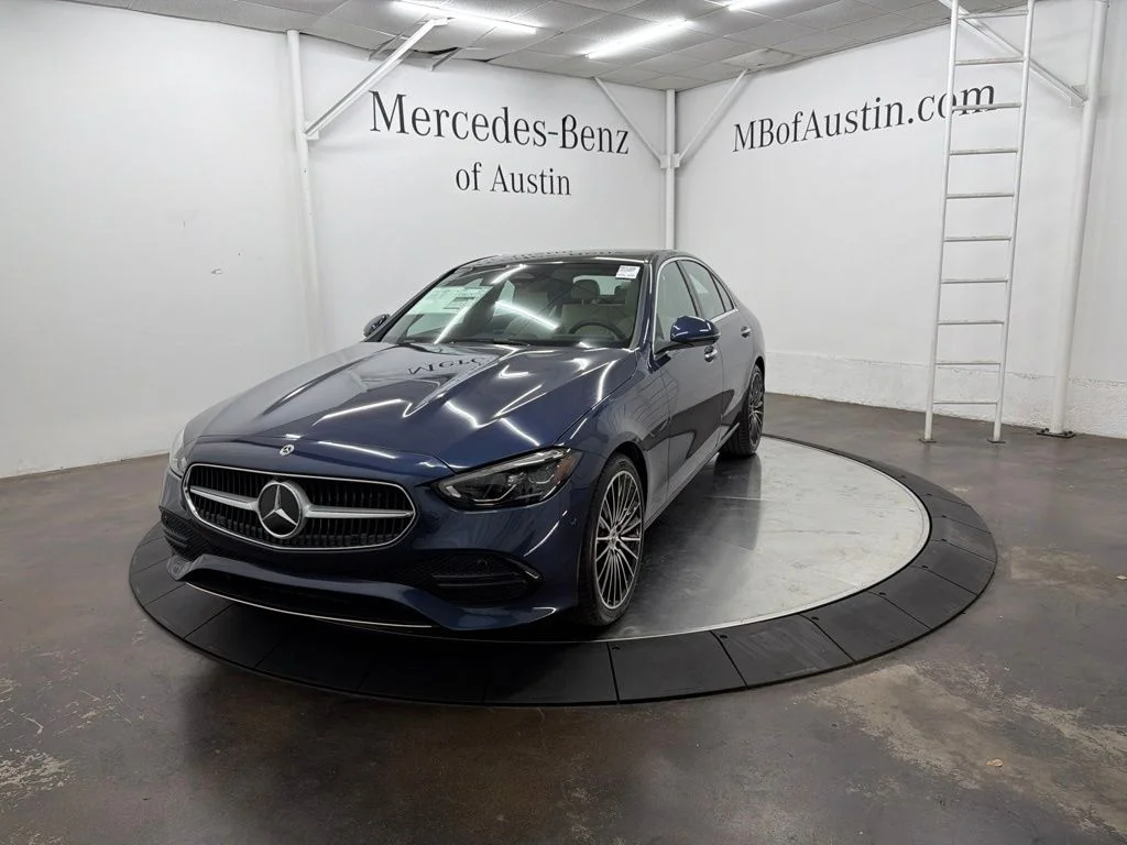 New 2026 Blue Mercedes-Benz C 300 image 3