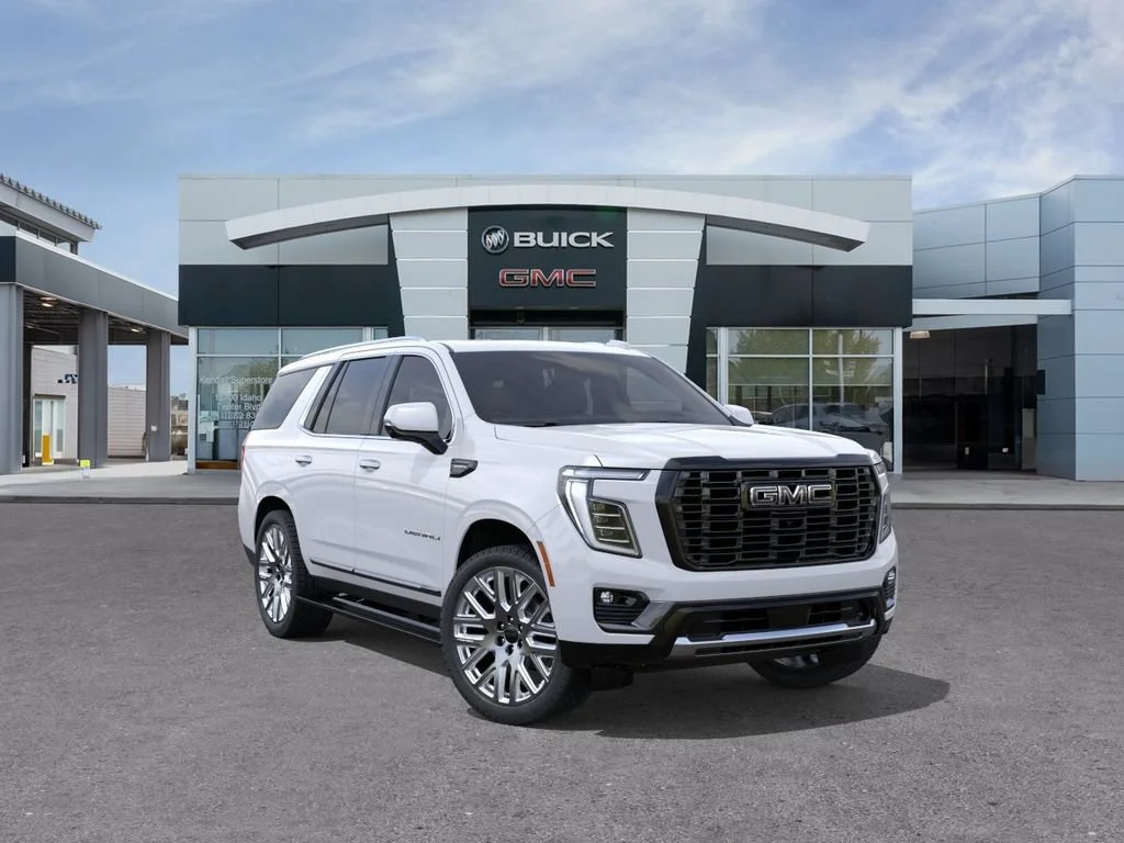 New 2026 Glacier White Tricoat GMC Denali Ultimate image 1