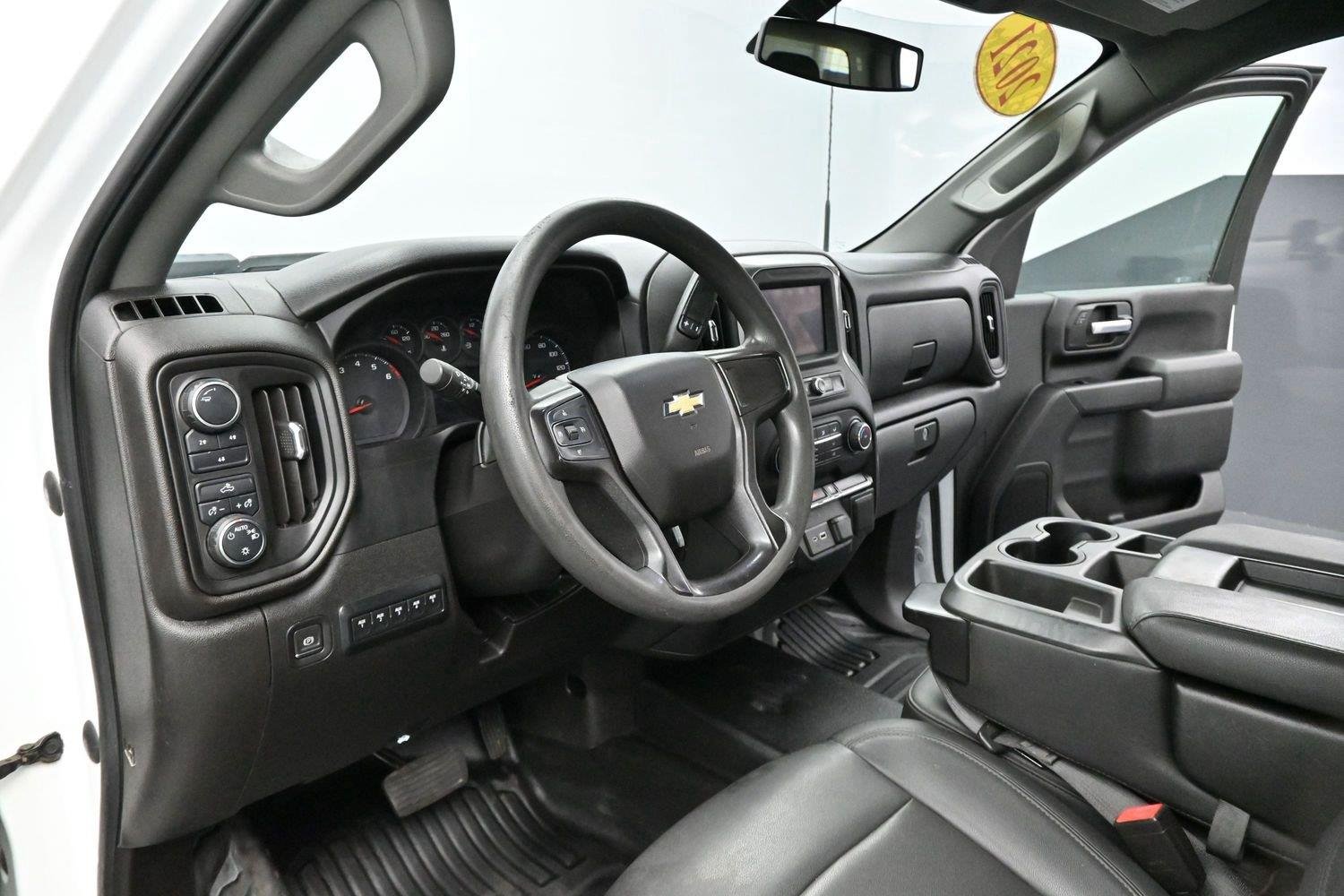 Used 2021 SUMMIT WHITE Chevrolet Work Truck image 13