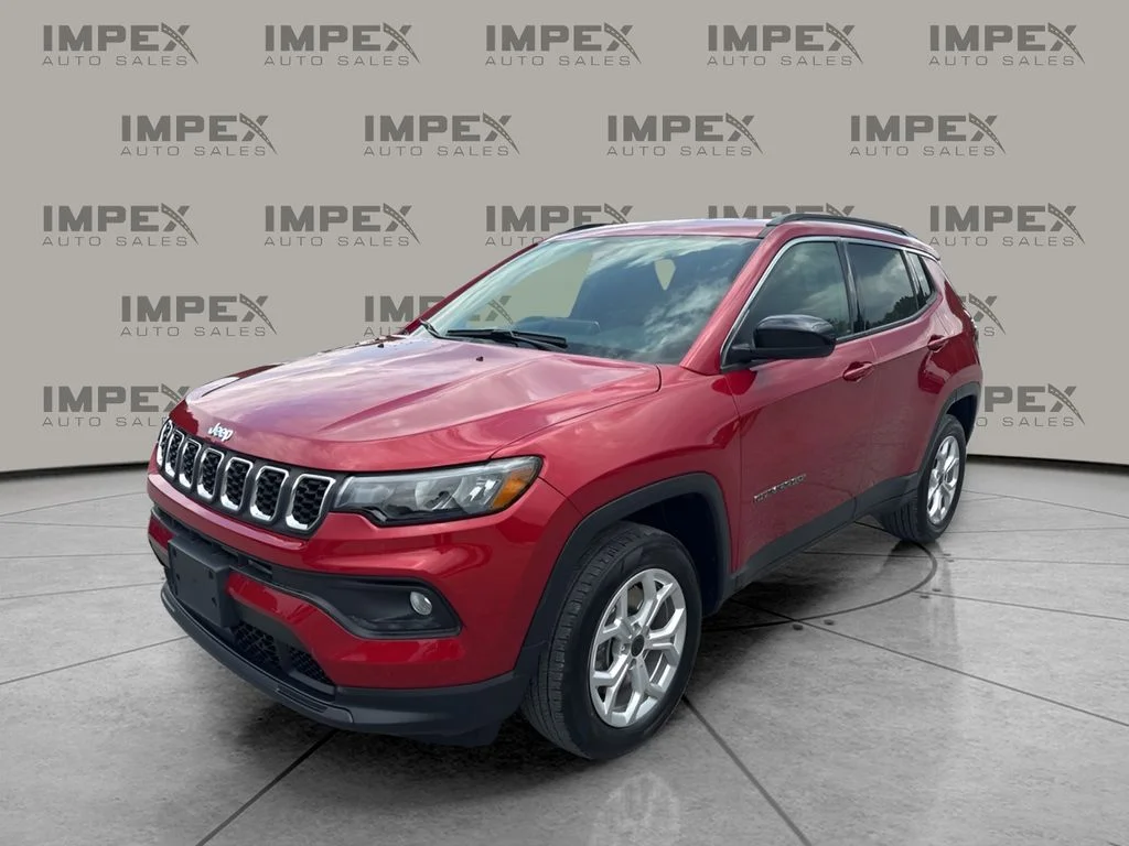 Used 2025 Red Jeep Latitude image 1