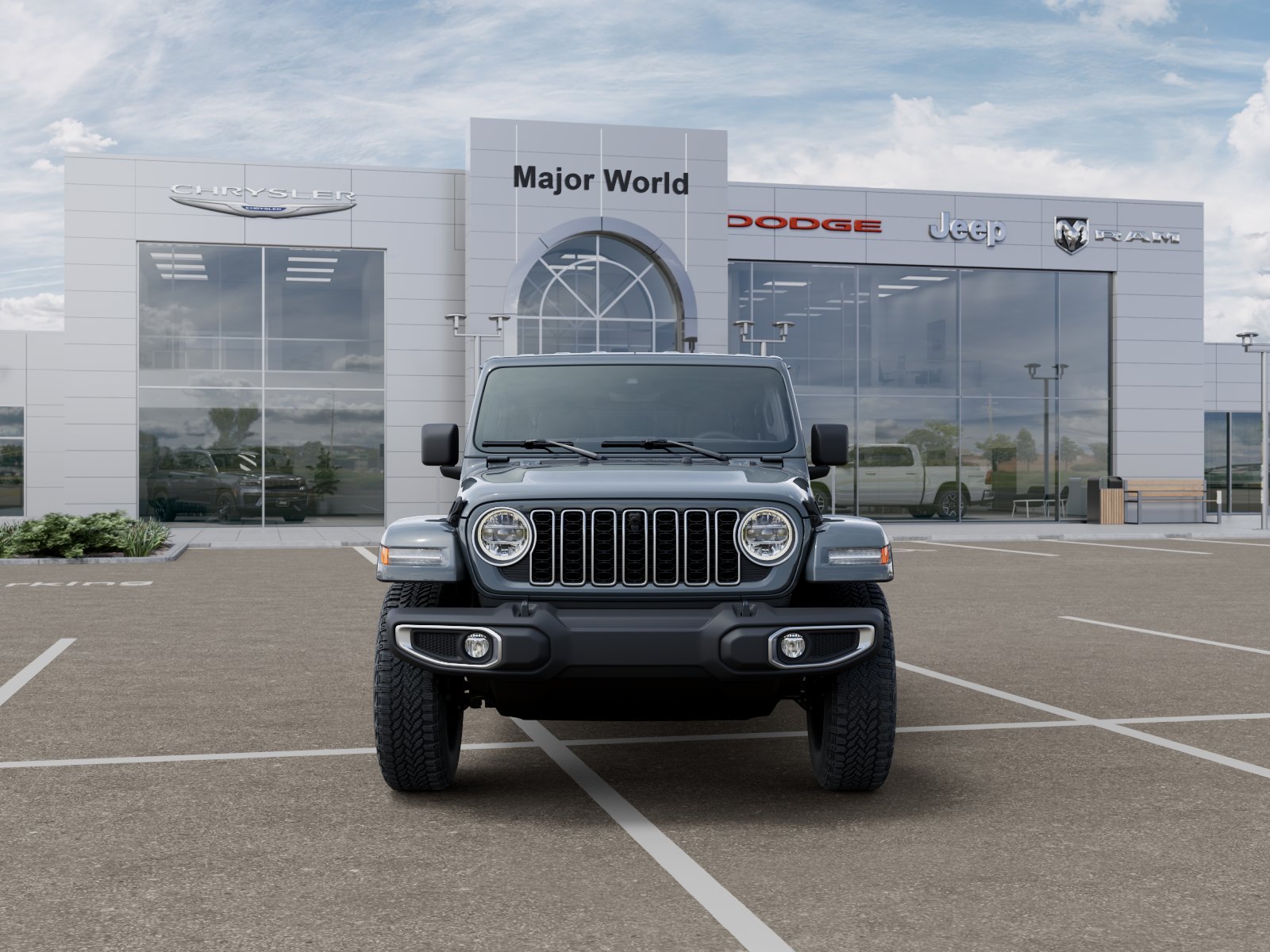 New 2026 Anvil Clear-Coat Exterior Paint Jeep Sahara image 6