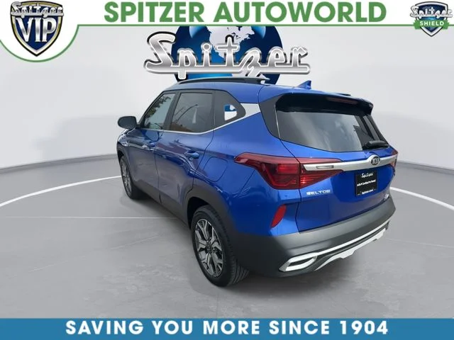 Certified Used 2021 Blue Kia EX image 7