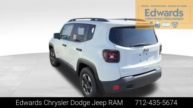 Used 2018 White Jeep Sport image 1