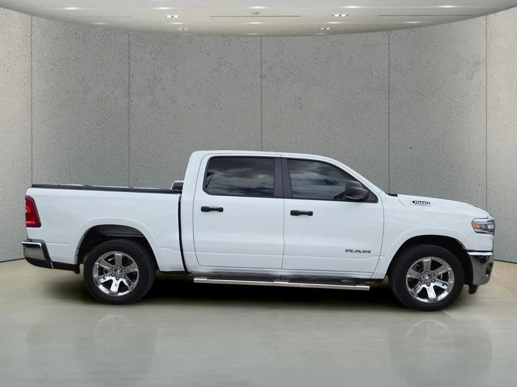 Used 2025 Bright White Clearcoat Ram Big Horn image 2