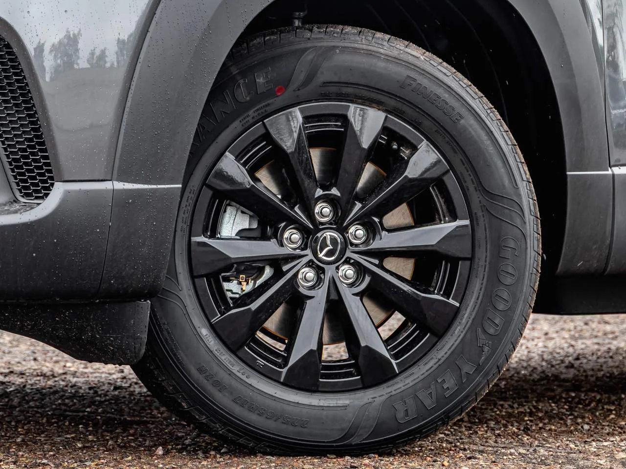 New 2026 Machine Gray Metallic Mazda Preferred AWD image 9