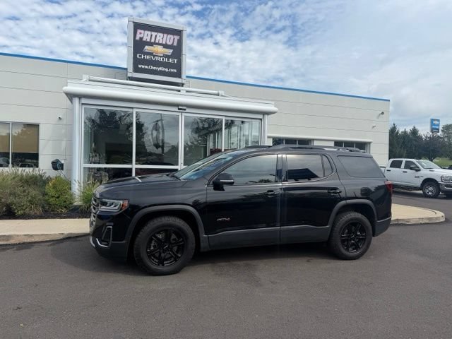 Used 2023 EBONY TWILIGHT METALLIC GMC AT4 image 2