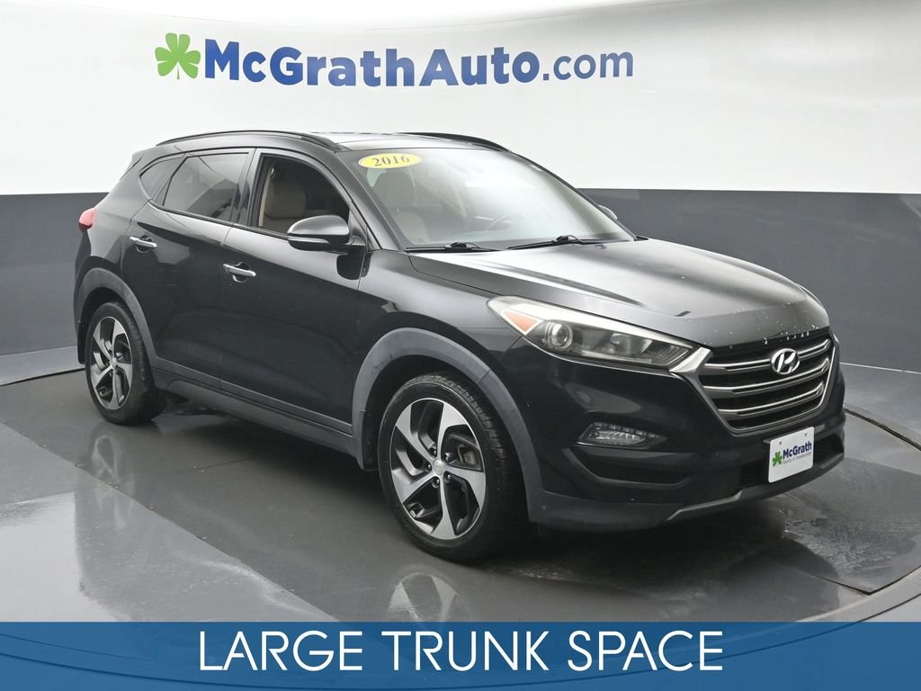 Used 2016 Hyundai Tucson Limited with VIN KM8J33A22GU050443 for sale in Marion, IA