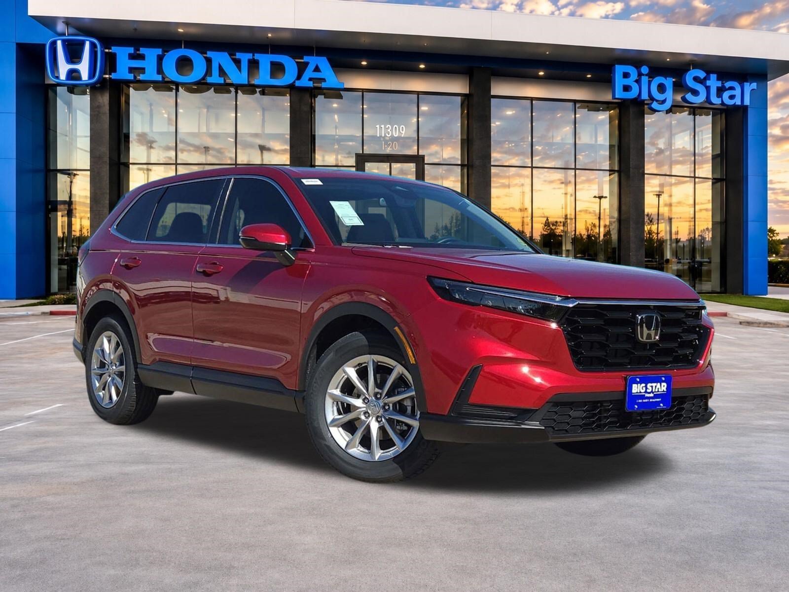New 2027 Radiant Red Metallic Honda EX image 1