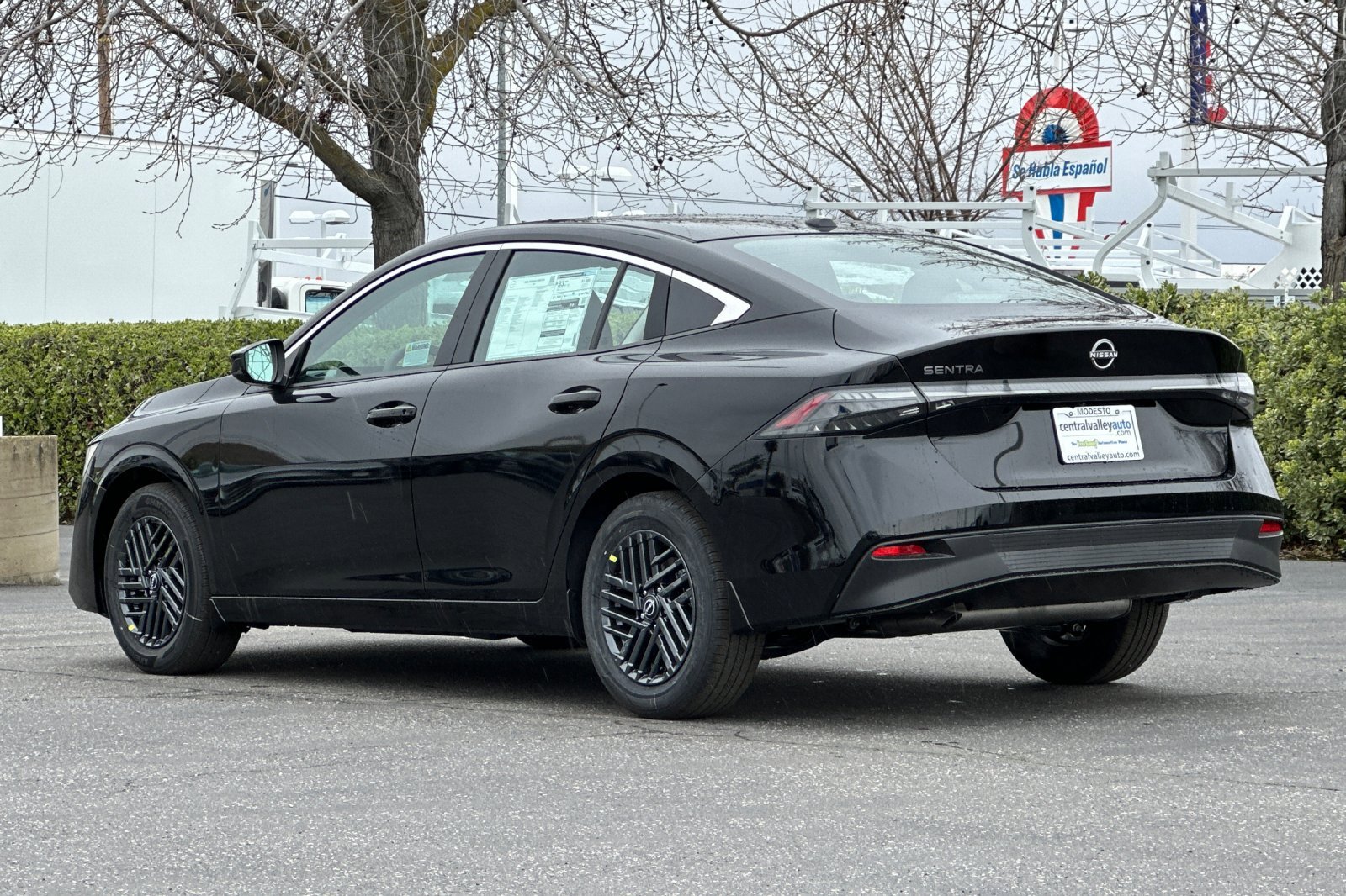 New 2026 Super Black Nissan SV image 6