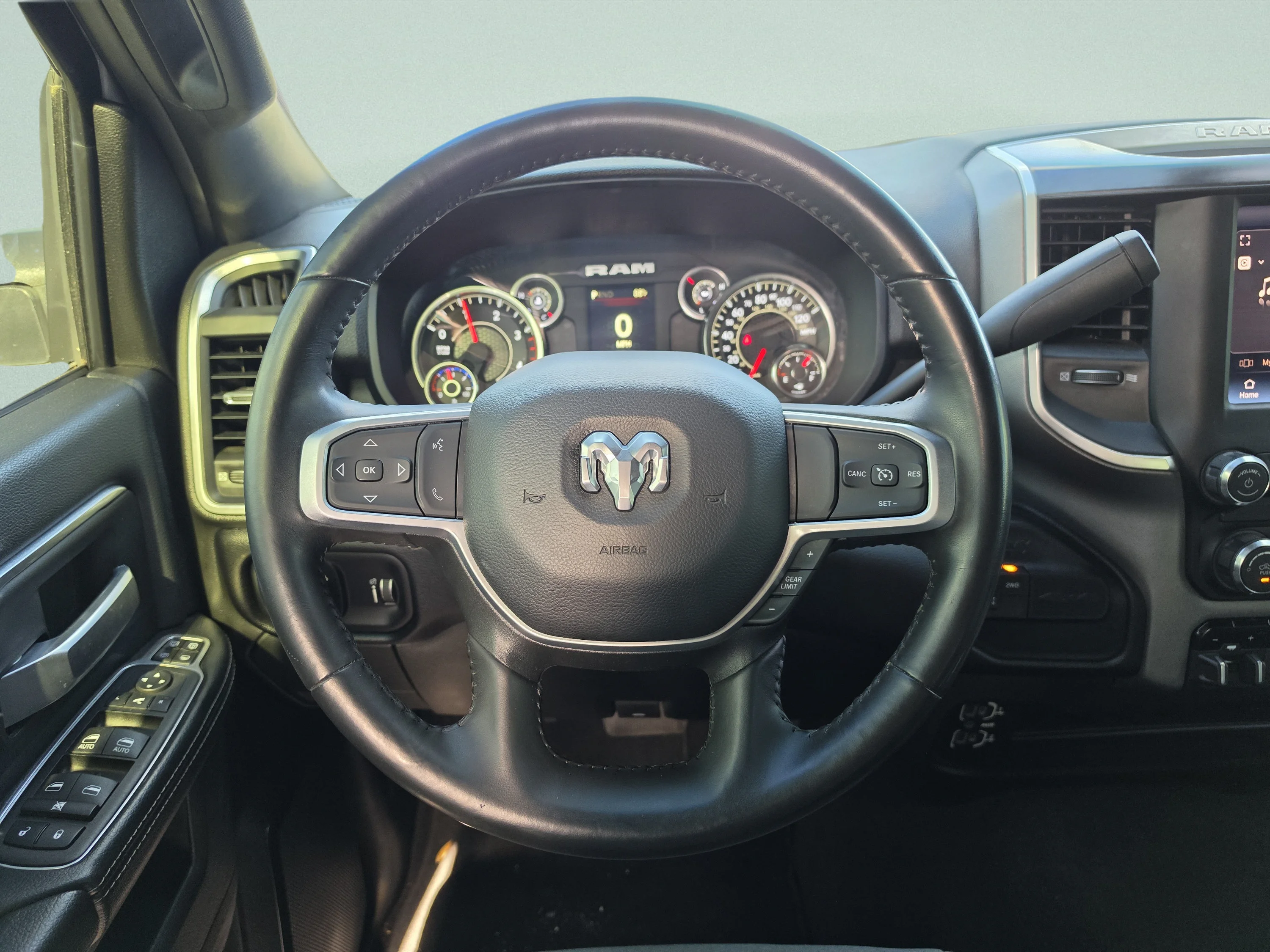 Used 2024 Bright White Clearcoat Ram Big Horn image 16