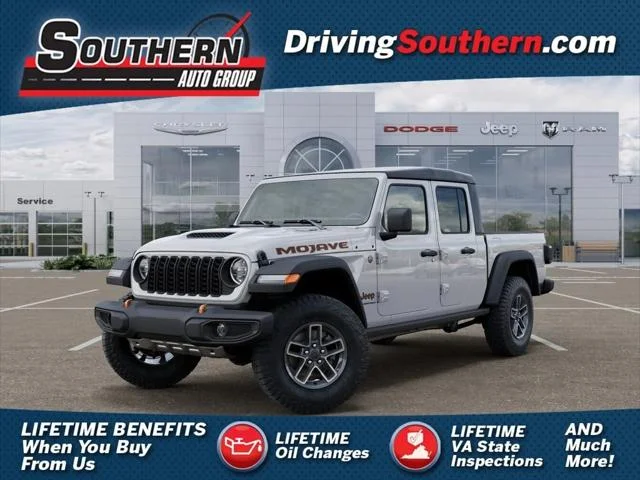 New 2026 Bright White Clear-Coat Exterior Paint Jeep Mojave image 1