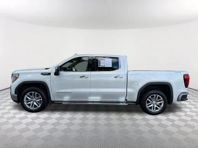 Used 2020 WHITE FROST TRICOAT GMC SLT image 8