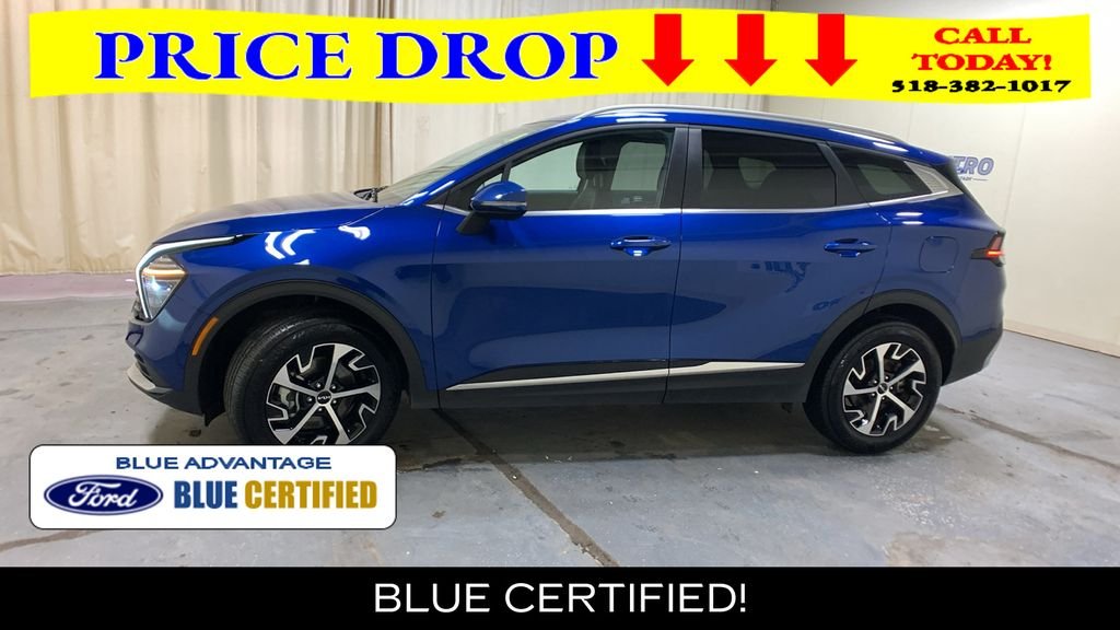 Certified Used 2025 Sapphire Blue Kia EX image 6