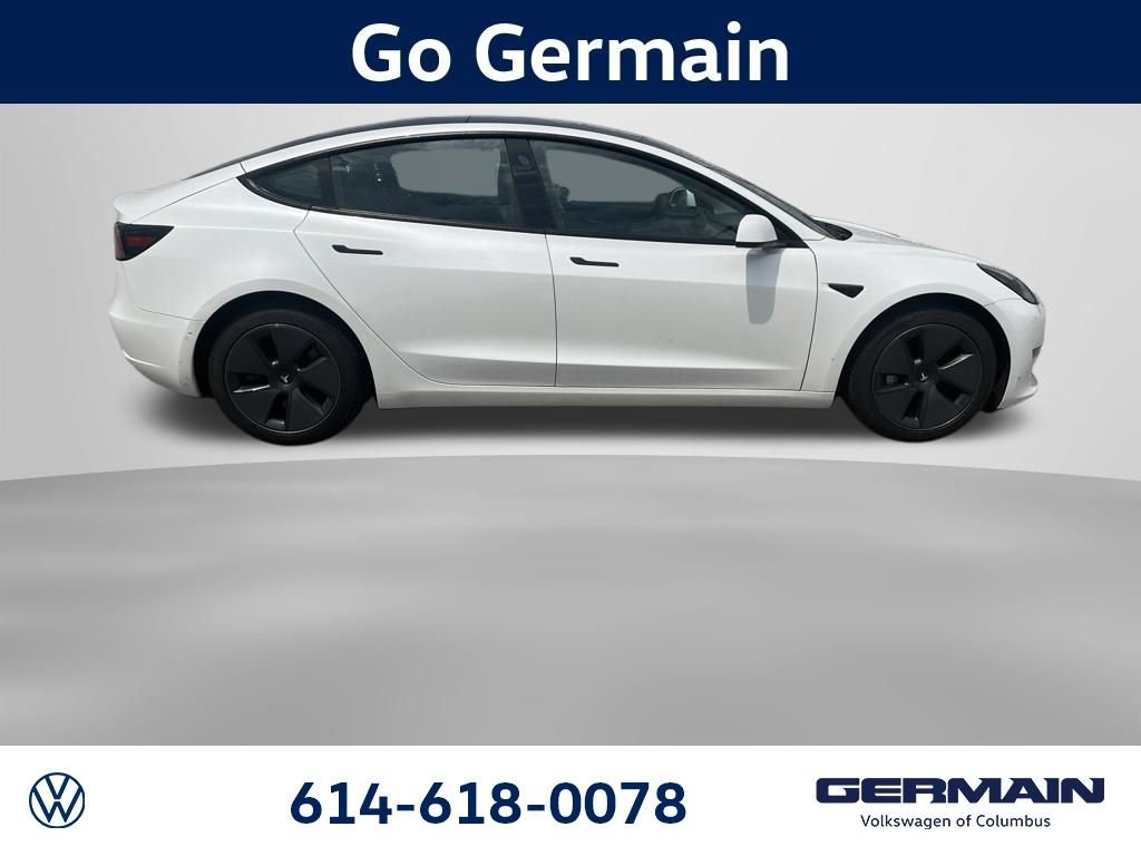 Used 2021 Pearl White Multi-Coat Tesla Long Range image 8