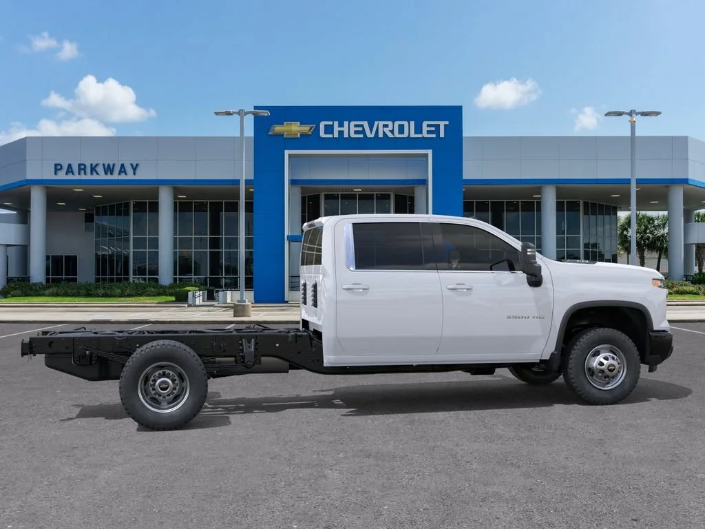 New 2025 Summit White Chevrolet Work Truck image 5