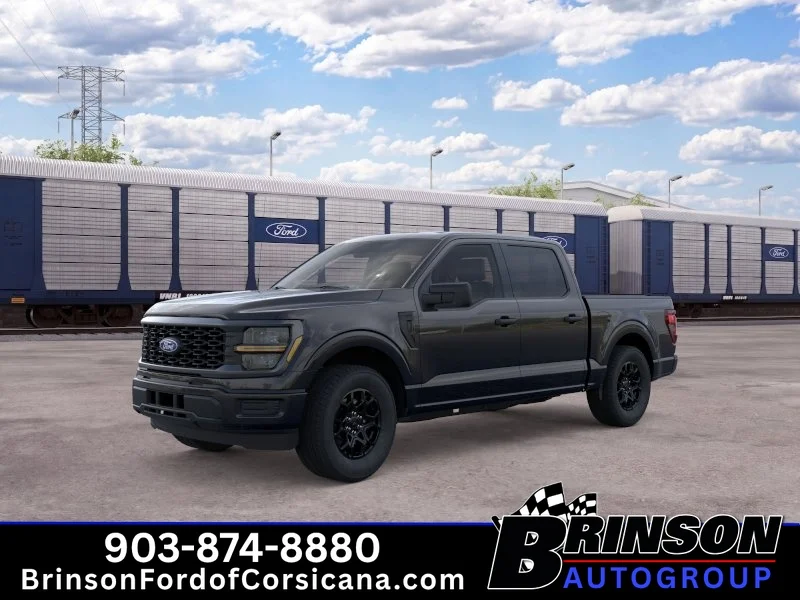 New 2026 Agate Black Metallic Ford STX® image 1