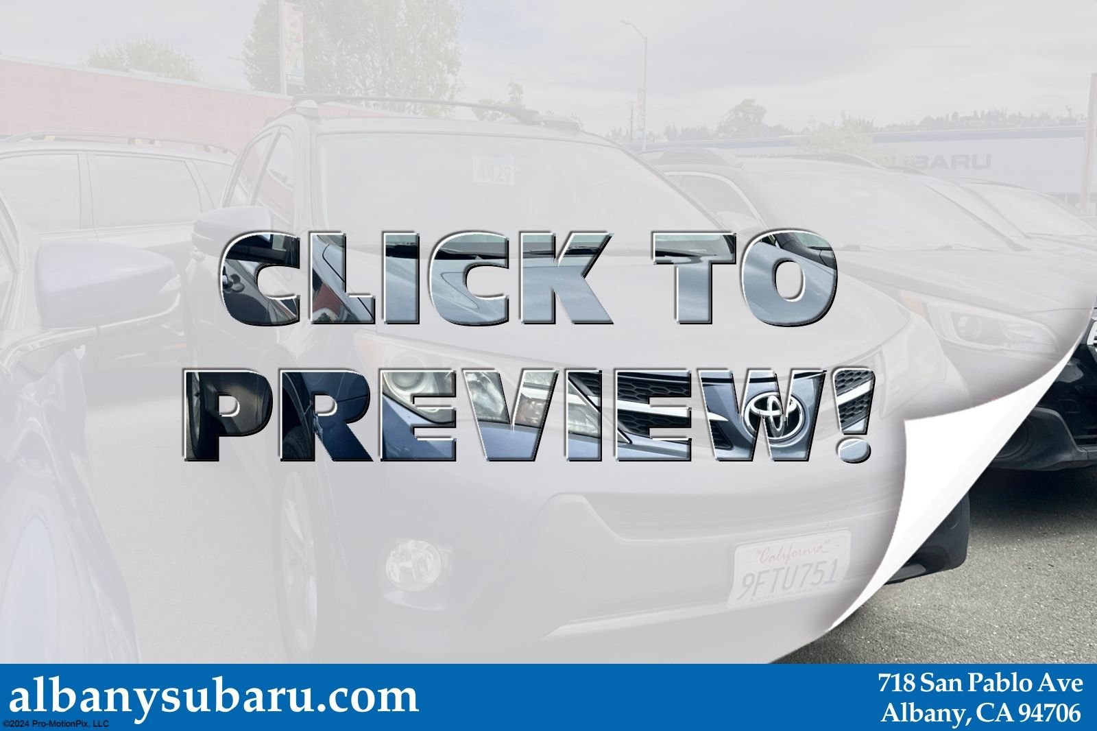 2014 Toyota RAV4 XLE