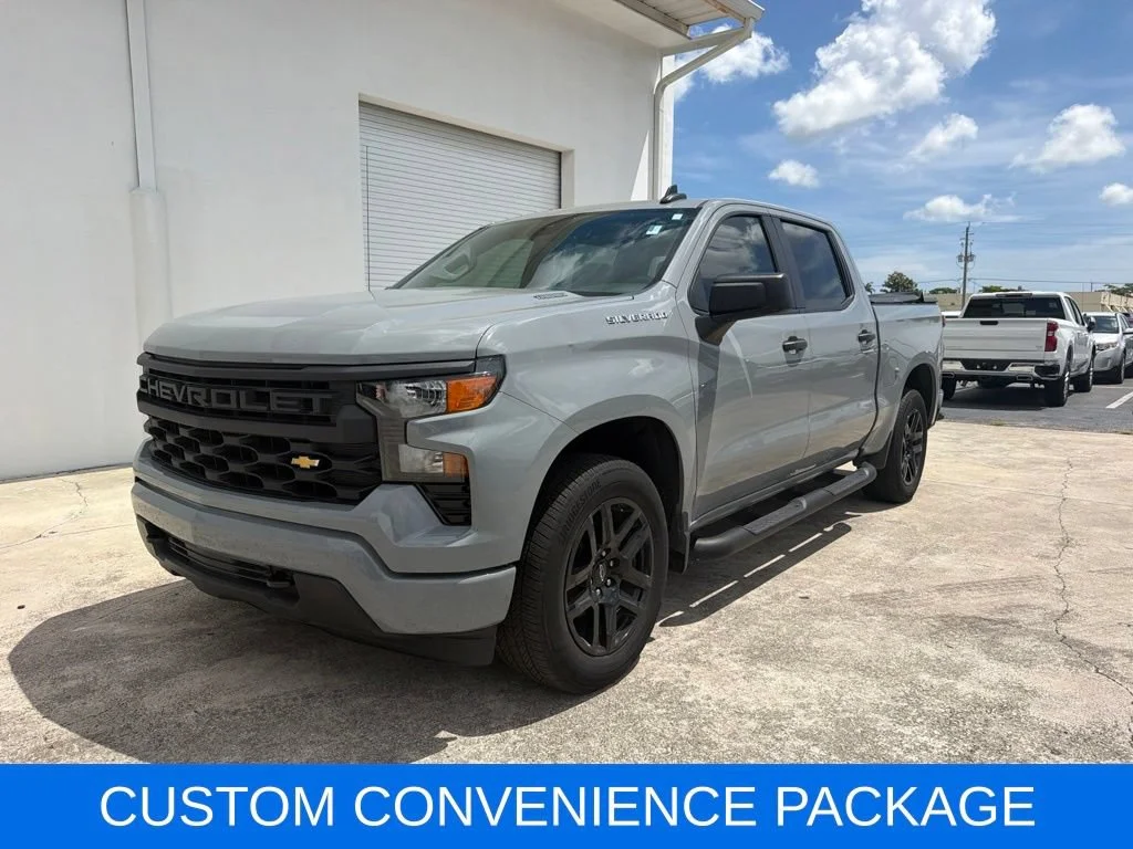 Certified Used 2024 Slate Gray Metallic Chevrolet Custom image 3