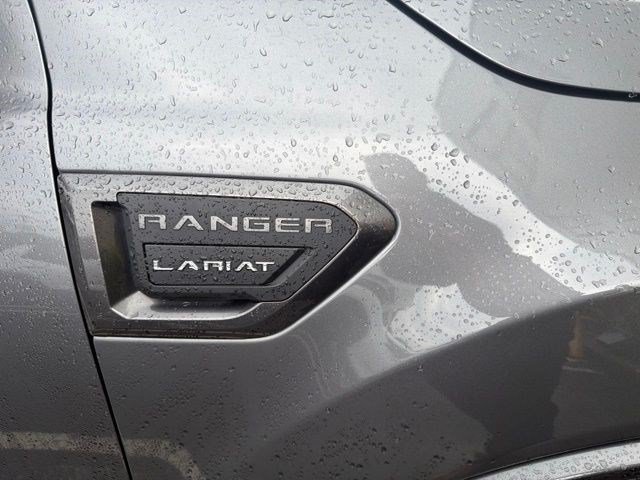 Used 2021 Gray Metallic Ford LARIAT image 3