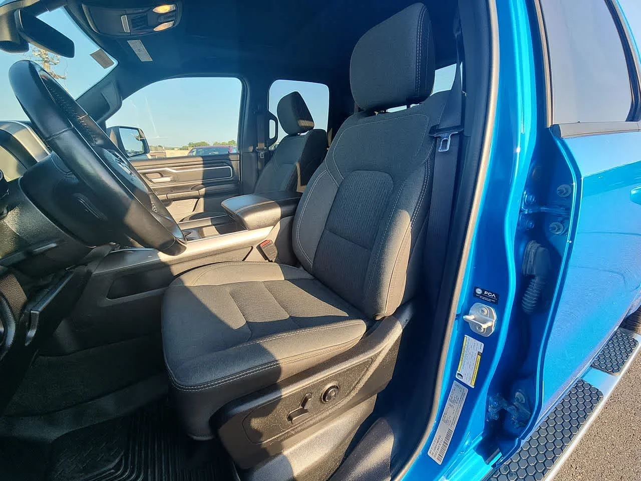 Used 2021 Hydro Blue Pearlcoat Ram Big Horn image 14
