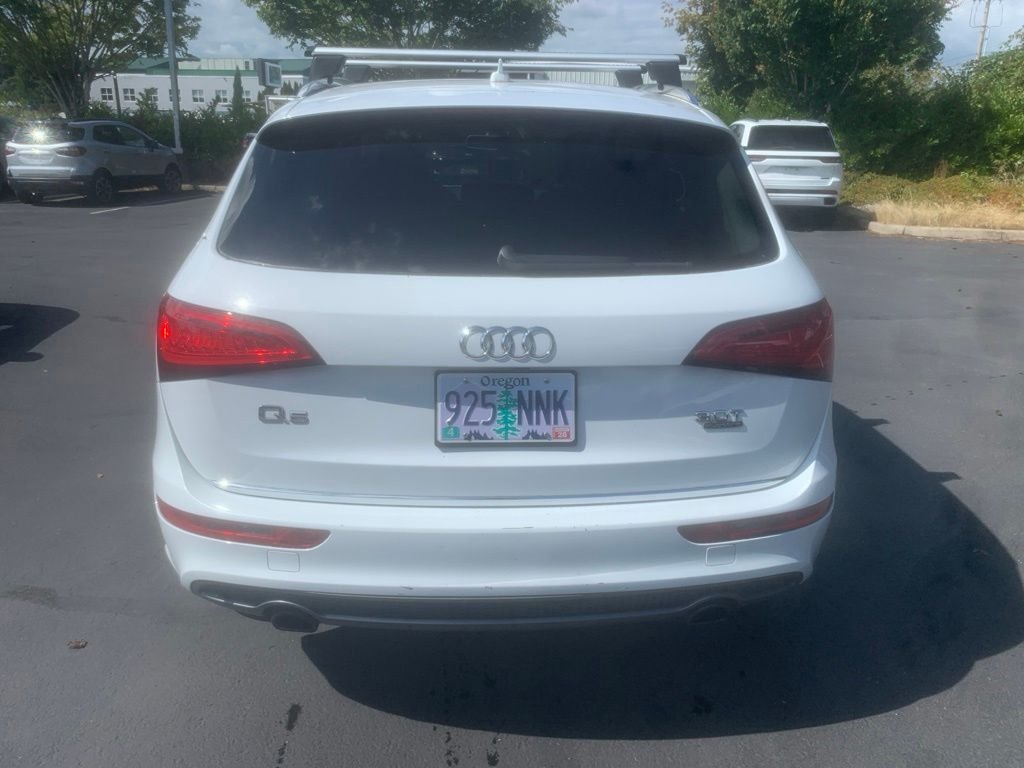 Used 2015 Glacier White Metallic Audi 3.0T Premium Plus image 3