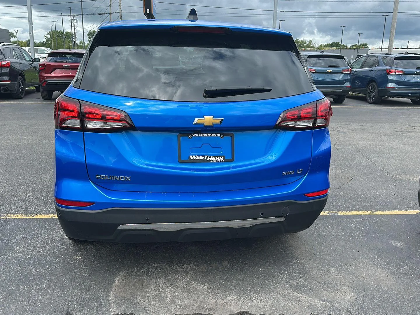 Used 2024 Riptide Blue Metallic Chevrolet LT image 3