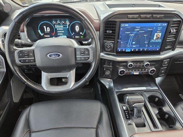 Used 2022 Carbonized Gray Metallic Ford LARIAT image 25