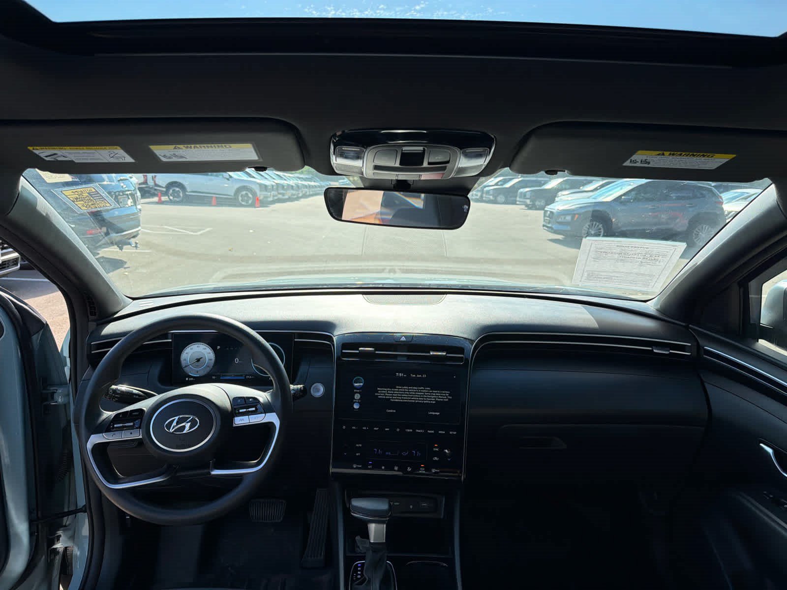 Certified Used 2024 Blue Stone Hyundai SEL image 7