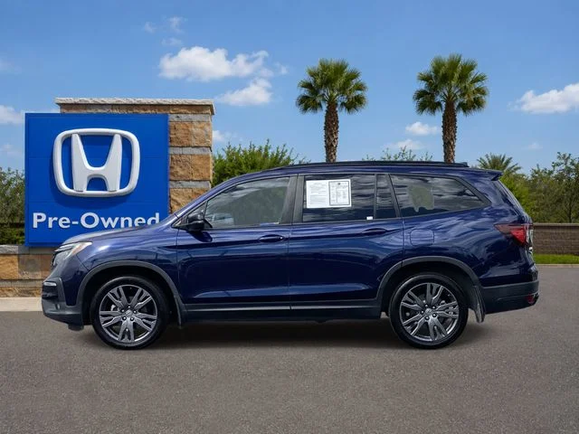 Certified Used 2022 Obsidian Blue Pearl Honda Sport image 3