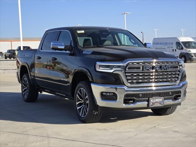 New 2026 Diamond Black Crystal Pearl-Coat Exterior Paint RAM Limited Longhorn image 3